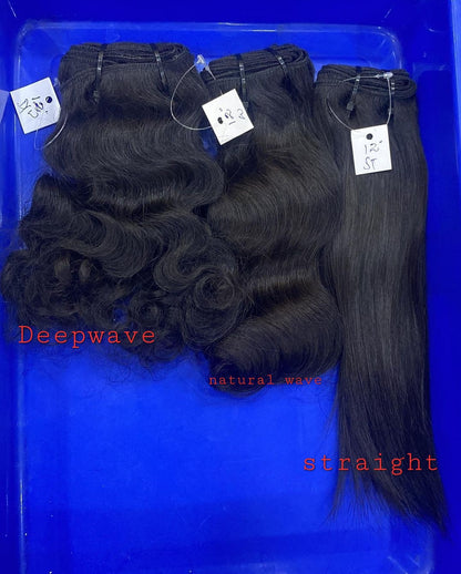100% indian raw temple hair